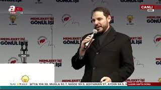 Berat Albayrak dolar 7 8 9 lira olacak demişlerdi yumruğu indirdik [upl. by Elstan986]