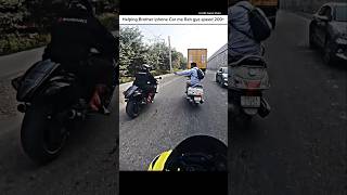 Helping Brother save Her money shortsmotorcyclevehiclemotovlog [upl. by Benoit]