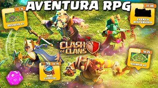 AVENTURA RPG en CLASH OF CLANS ¡DESCUBRE TODO LO NUEVO AHORA [upl. by Ddal917]