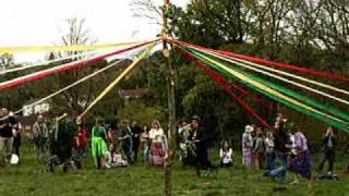 Beltane Maypole Dance Glastonbury 2009 [upl. by Admama]