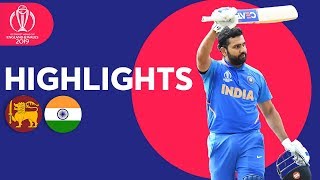 Rohit Breaks Centuries Record In Win  Sri Lanka vs India  Highlights  ICC Cricket World Cup 2019 [upl. by Tatiana]