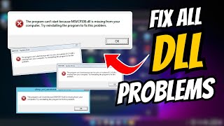 100 Solved How to Fix All DLL Files Missing Error In Windows with 4DDIG DLL Fixer [upl. by Eleirbag]