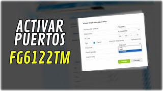 Abrir puertos en módem TELMEX Sercomm FG6122TM  TUTORIAL 2024 [upl. by Eeleimaj]