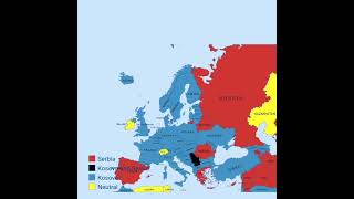 Kosovo vs Serbia The most liked country In Europe [upl. by Buyse]