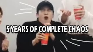 random old ATEEZ clips for new atinys to question why they started stanning them Happy 5 years ❤️ [upl. by Delwyn]