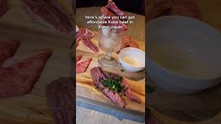 🇯🇵🥩 Cheap Kobe Beef Yakiniku Restaurant in Kobe Japan [upl. by Hathaway]