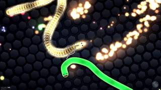 Slitherio 99 IMPOSSIBLE SNAKE TRAP  INVINCIBLE SNAKE  BEST MOMENTS EVER [upl. by Dleifyar]