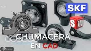 ✅Descargar chumacera skf 💯para aplicaciones de solidworks 💻 [upl. by Nafri272]