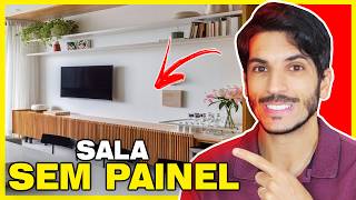 COMO DECORAR A PAREDE DA TV SEM PAINEL [upl. by Powel348]