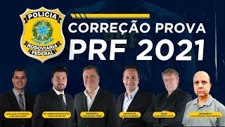 Concurso PRF 2021 correção da prova e gabarito extraoficial [upl. by Niamrej129]