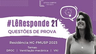 LêResponde 21 questões da Residência Multiprofissional do HCFMUSP 2023 [upl. by Sherman928]