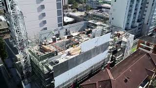 PRECAST INSTALLATION ON HIGH RISE BUILDING [upl. by Royce]