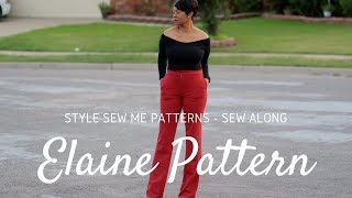 Elaine Pattern Sew Along [upl. by Krum]