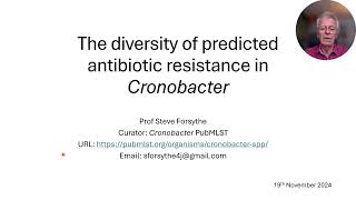 Largest ever study of antibiotic resistance using more than 2500 Cronobacter bacterial genomes [upl. by Laehctim]