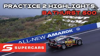 Practice 2 Highlights  Thrifty Bathurst 500  2024 Repco Supercars Championship [upl. by Salokcin]