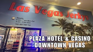 Las Vegas Jerky Store Located at Plaza Hotel amp Casino Downtown Vegas Resort [upl. by Ruscio970]