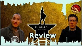 Hamilton Review Victoria Palace Theatre West End London [upl. by Maziar]