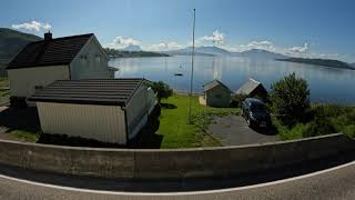 1 delivery made me take the old road from Narvik towards Bjerkvik [upl. by Kendre]