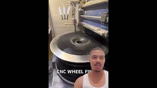 CNC WHEEL  MAQUINA QUE ARREGLA LLANTAS wheels cnc carros car cncmachine [upl. by Patsis956]