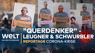 CORONAREPORTAGE quotQuerdenkerquot Leugner Skeptiker amp Schwurbler [upl. by Mandal400]