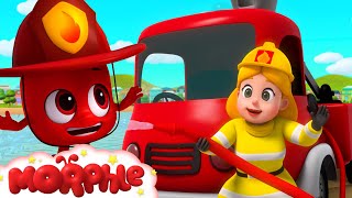 Morphle The Firefighter  Mila and Morphle Cartoons  Morphle vs Orphle  Kids Videos [upl. by Broderick202]