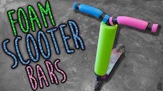 WORLDS FIRST FOAM SCOOTER BARS [upl. by Lizbeth]