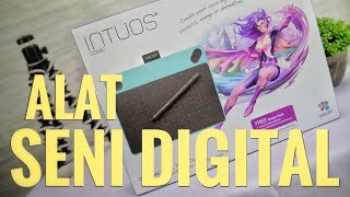 UNBOXING Wacom Intuos Comic  Bahasa Indonesia 2018 Keren Abis  MirdasDas [upl. by Calisa]