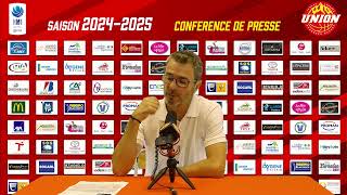 UNION vs LEVALLOIS Conférence de Presse [upl. by Ielerol931]