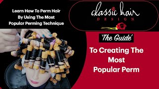 The Guide To Creating The Most Popular Perm  Step by Step Demo [upl. by Rawdan]