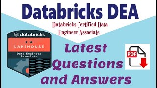 Part7Databricks DEA  Databricks Certified Data Engineer Associate  Practice Questions amp Answers [upl. by Sivrad888]