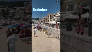 SesimbraPortugal sesimbra portugal beach praia seafood [upl. by Goulet]