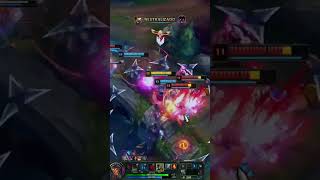 Shaco na backline leagueoflegends riotgames shaco doublekill palhaço coringa [upl. by Richela653]