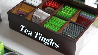 ASMR Tea box sorting for tingles and sleep crinkles and tapping [upl. by Saylor]