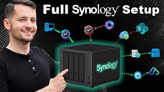 Synology NAS Setup for Small Business  COMPLETE Beginner Tutorial DSM v7 [upl. by O'Donovan]