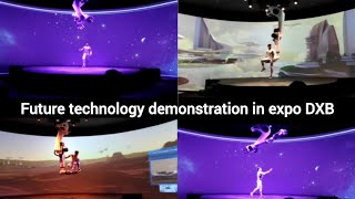 Future of technology demonstration in expo DXBkazakhstan uae expo2020 love ytshorts dubai [upl. by Merrill900]