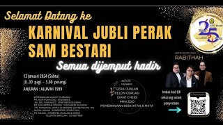 PROMOSI GERAI KARNIVAL JUBLI PERAK  SAM Bestari 2023 [upl. by Owades]