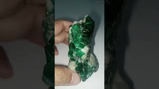 Emerald specimen beautiful ❤️ specimens emerald emeraldgems [upl. by Fari]