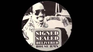 2005 Stevie Wonder  Signed Sealed Delivered Unknown House RMX [upl. by Sillsby]