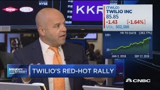 Twilio CEO Our platform is a unique business model [upl. by Maynord]