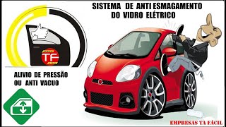 O que é o sistema antiesmagamento e alivio de pressão no vidro elétrico do carro [upl. by Enailil567]