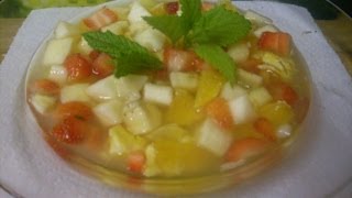 Comment faire une salade de fruits facilement et rapidement [upl. by Odraccir947]