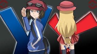 Combats Pokémon X et Y avec Newtiteuf Phirrux et la Team Miël [upl. by Nations826]