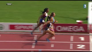 Finish INCROYABLE  France relais 4x400m Femme Championnat dEurope 2014 Women  Incredible finish [upl. by Lachance]