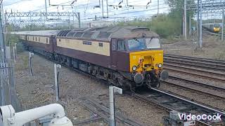 60046 47815 57313 37409 D213 45118 and 69009 at Crewe 2024 [upl. by Barde]