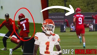 The Kansas City Chiefs Rookie Minicamp Is UNREAL Xavier Worthy amp Lois ReesZammit First Look [upl. by Rehpotsirhcnhoj135]