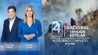 Noticiero de Ecuador Emisión Estelar 19112024 [upl. by Ardnekan]