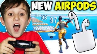 KID GETS AIRPODS IF BEATS DEATHRUN FORTNITE [upl. by Ardnasela]