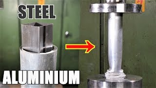 Crushing Nested Pipes with Hydraulic Press [upl. by Negrom708]