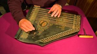 Memory from Cats played on a 6chord zither [upl. by Catharina]