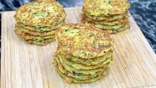 LES MEILLEURES GALETTES DE COURGETTES 🥒 recette végetarienne [upl. by Kingsly]